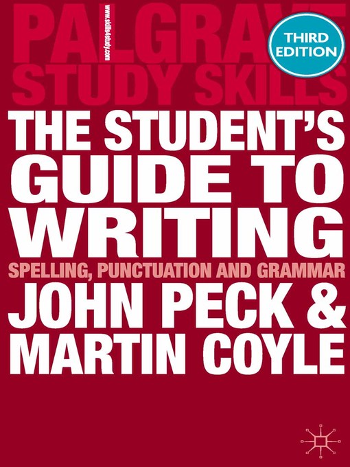 Cover image for The Student's Guide to Writing